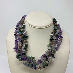 Multicolor Gemstone Necklace
